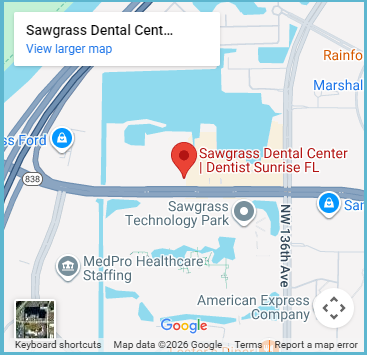 Sawgrass Dental Center map